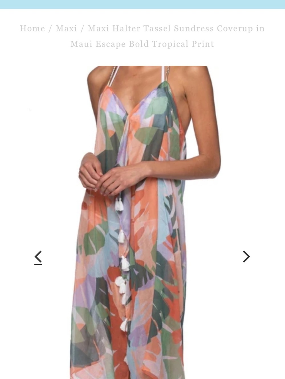 Subtle luxury gauze coverup in nude